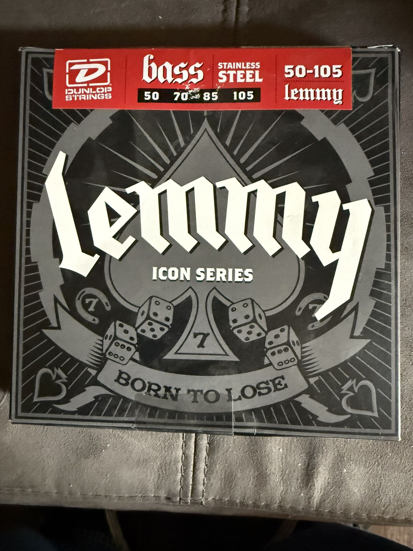 Dunlop Lemmy Kilmister Icon Series LKS50105 Stainless Steel Signature Bass strings