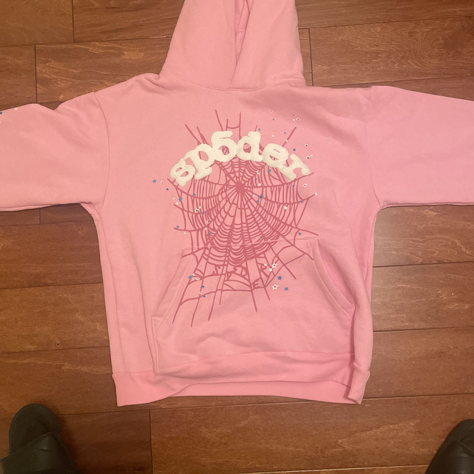 Sp5der OG Web Hoodie ‘Pink’