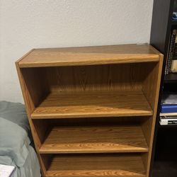 Medium Size Wood Dresser/Shelf Unit 