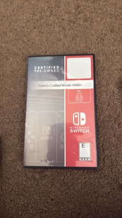 Yoshis crafted world Nintendo Switch