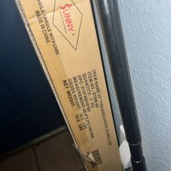 60-Inch Chrome Threaded Barbell Bar 1 Inch Diameter