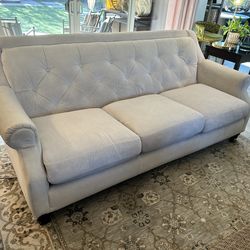 La-Z-Boy Custom Button Tufted Couch Sofa