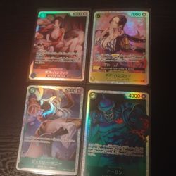 One Piece Cards (Japanese (SR's)
