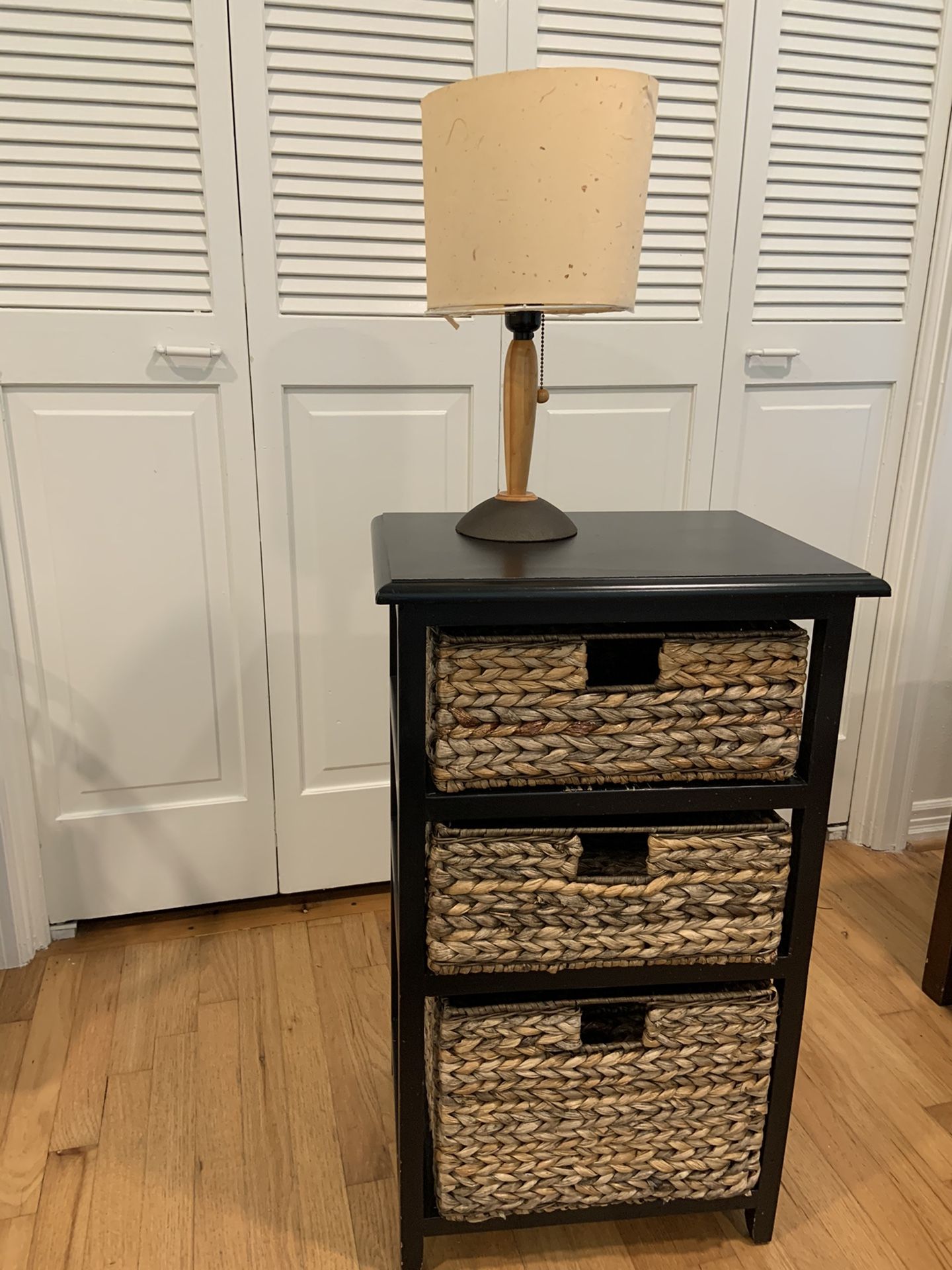 Wooden Corner Storage Shelf 