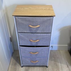 4 Drawer Vertical Storage Dresser