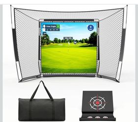Brand New Golf Hitting Net Simulator Enclosure
