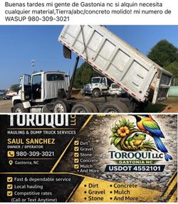 Dump Truck Available