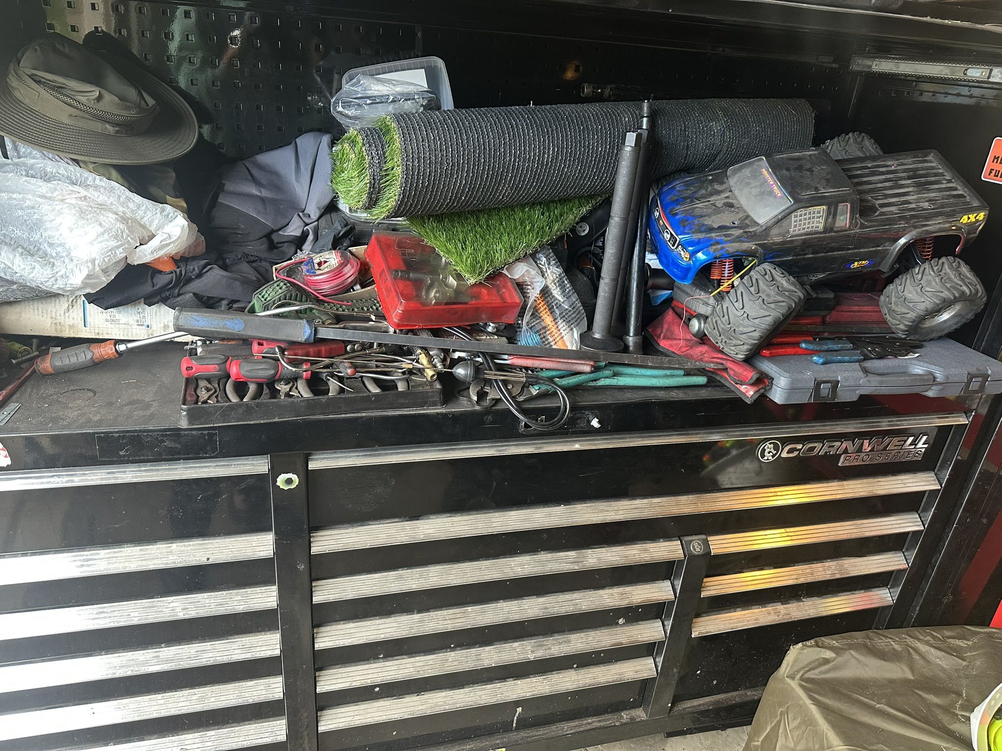 CornWell Tool Box With Tools!!