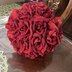 Fake Bouquet Roses 