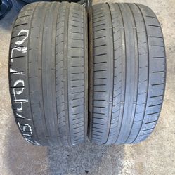 275/40R20 PIRELLI PZERO PAIR OF TIRES