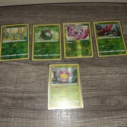 Grass Holo Pokemon