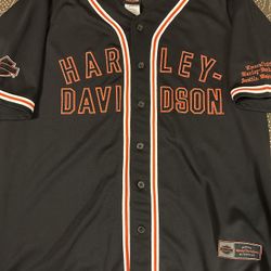 Harley Davidson Jersey Baseball 