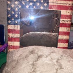 American Flag Mirror 