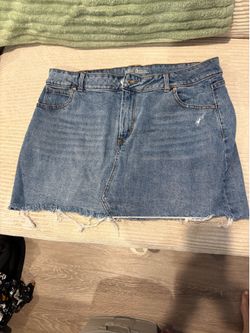 Size 18 Denim mini