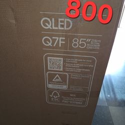 SAMSUNG 85"INCH QLED 4K Q7F