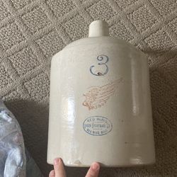 Vintage Red wing Shoulder 3 Gallon Jug