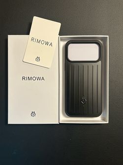 RIMOWA iPhone 17 PRO MAX Aluminum Black Case