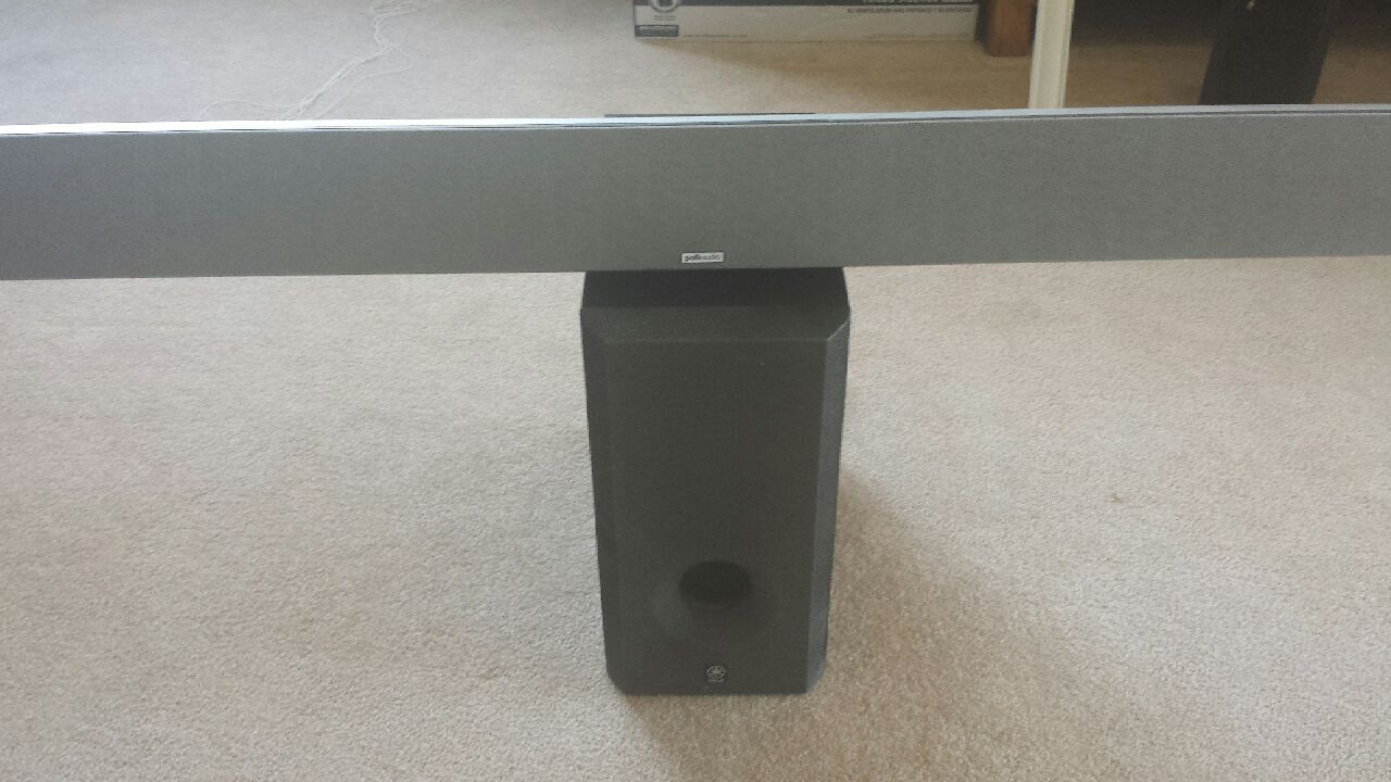 Polk surroundbar 50 with Yamaha sub