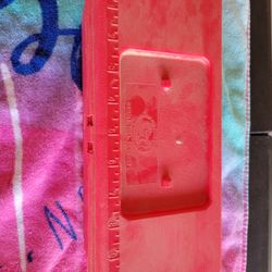 Plastic Box - No Handle! Snaps Shut