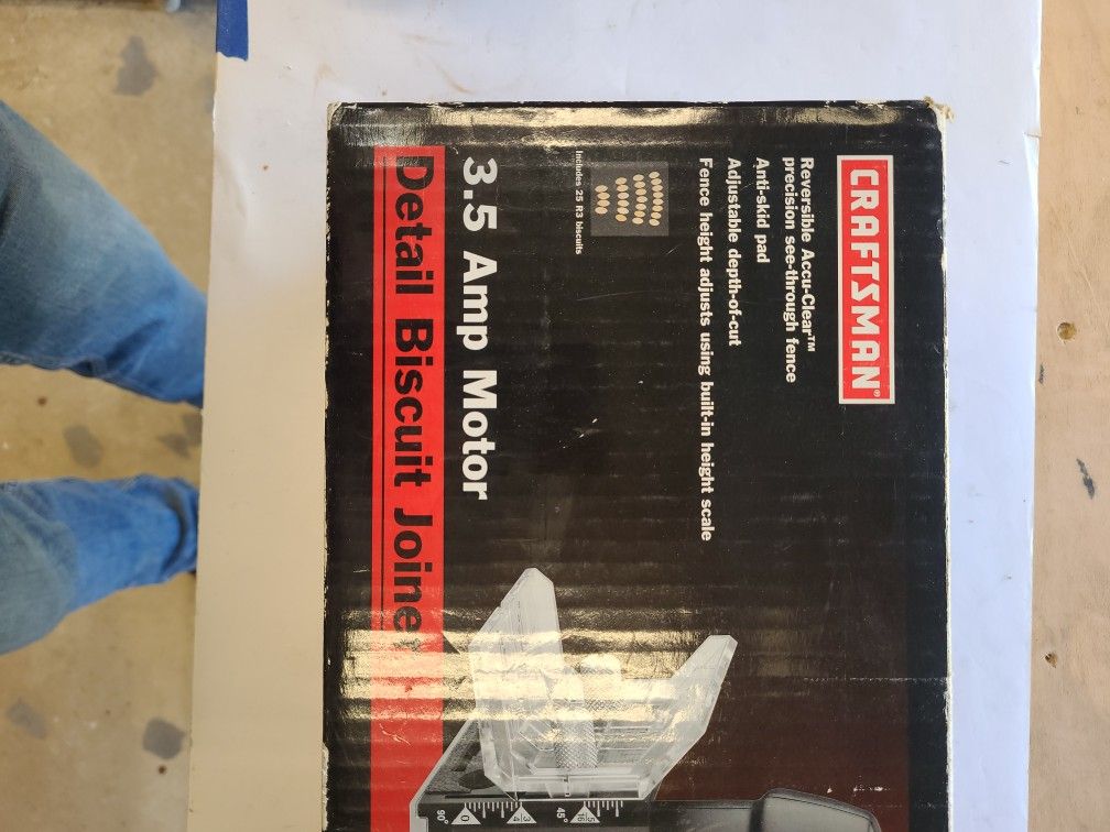 Craftsman 3.5 Amp Detail Bisquit Joiner