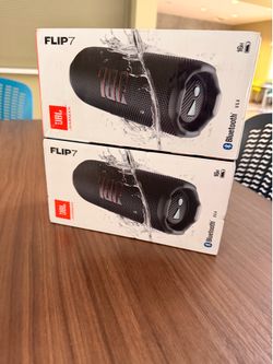 JBL FLIP 7 🔊 NEW SEALED - 2025 Model - IP68 Waterproof - Blac