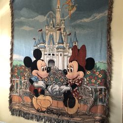 ORIGINAL WALT DISNEY WALL HANGING/ WITH SIGNATURE