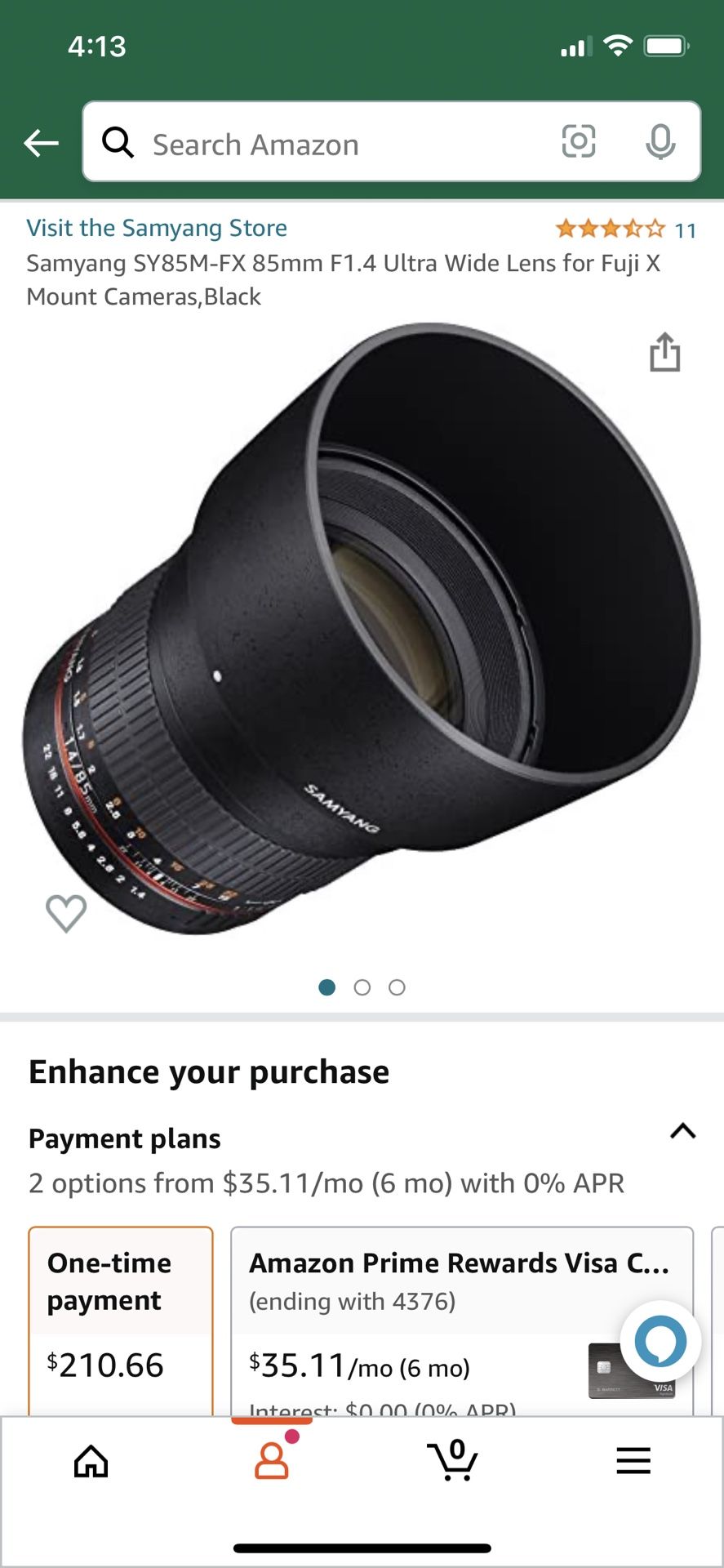 Samyang 85mm for Fuji X Mount