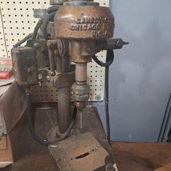 Antique Vintage Canedy Otto Drill Press
