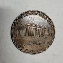 1915 Panama-Pacific Exposition, Oregon State Medal 35mm HK 411