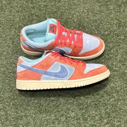 Nike SB Dunk Low Orange Emerald Size 10 Men $80.00