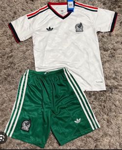 Soccer jerseys jersey kids set Mexico black home , Mexico home and away local visitante Mundial 2026 World Cup USA