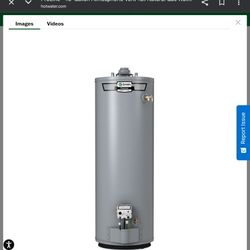 AO Smith ProLine 40-Gallon Atmospheric Vent Tall Natural Gas Water Heater Commercial Grade