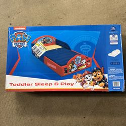 Nick Jr. PAW Patrol Plastic Sleep and Play Toddler Bed by Delta Children