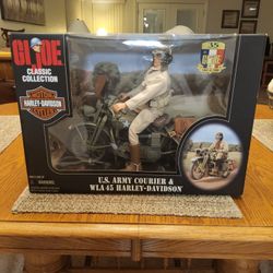 G.I. Joe U.S. Army Courier & WLA45 Harley Davidson
