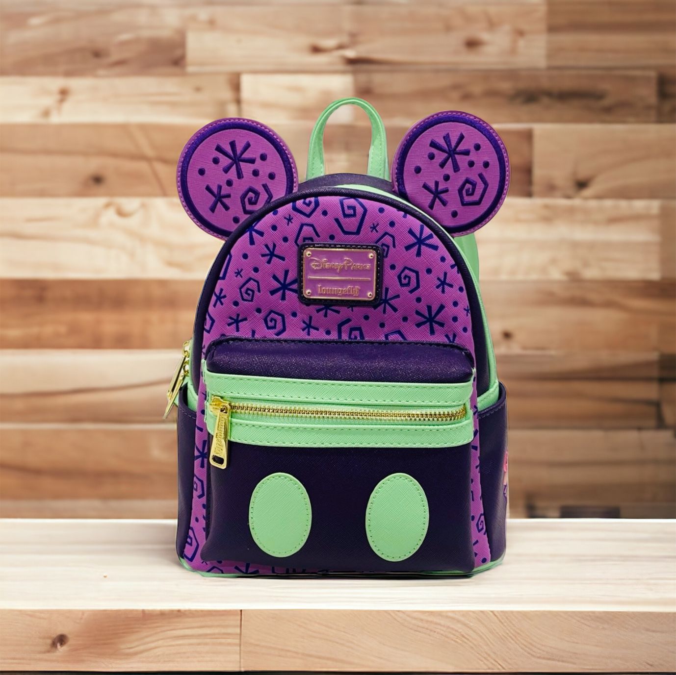 Disney Loungefly Mickey Mouse Main Attraction Mini Backpack Mad Tea Party Mickey Mouse: The Main Attraction Mini Backpack by Loungefly  main image 2
