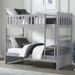 Orion Gray Twin/Twin Bunk Bed, ASK, Queen Bed, King Bed, Twin Bed, Full Bed, Mattress, Box Spring,  Recliner, Chair, Sleeper Sofa, Ottoman