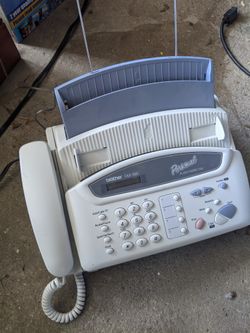 Old Fax Machine