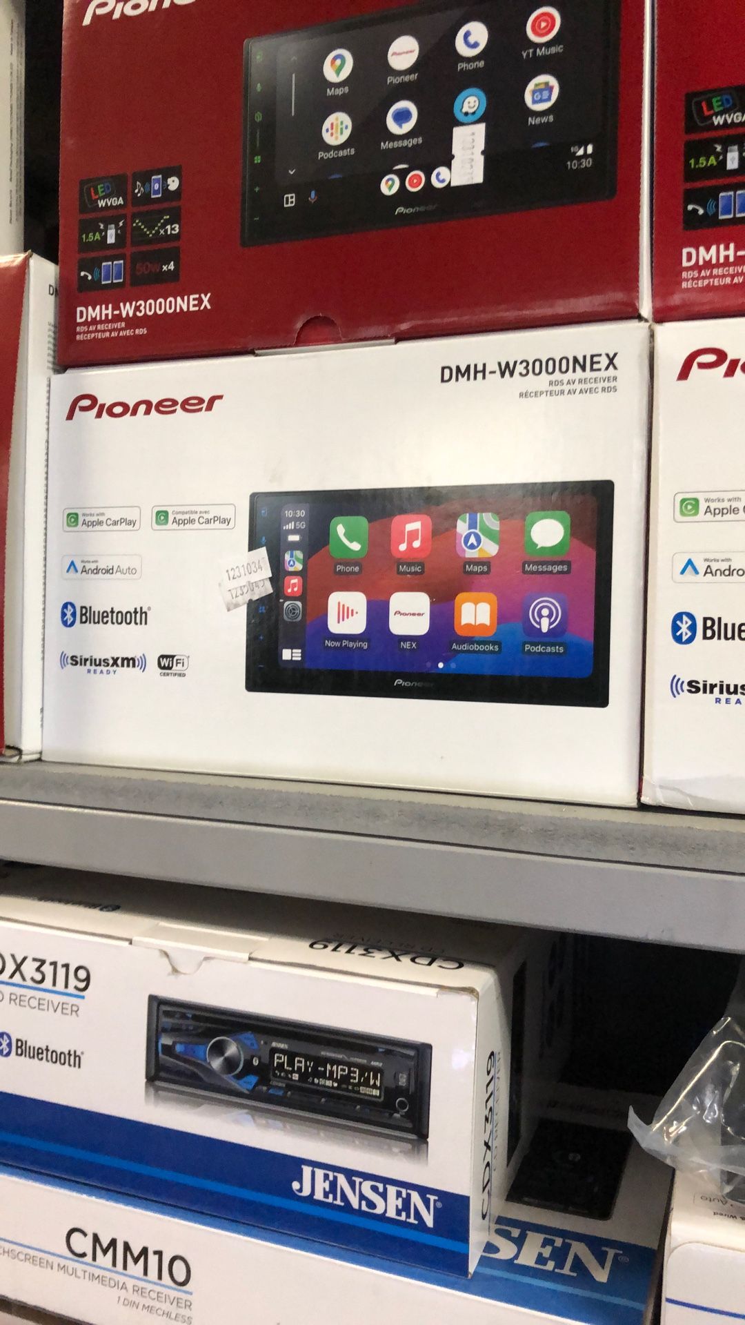 Pioneer Dmh-w3000nex Wireless Apple CarPlay And Android Auto! 