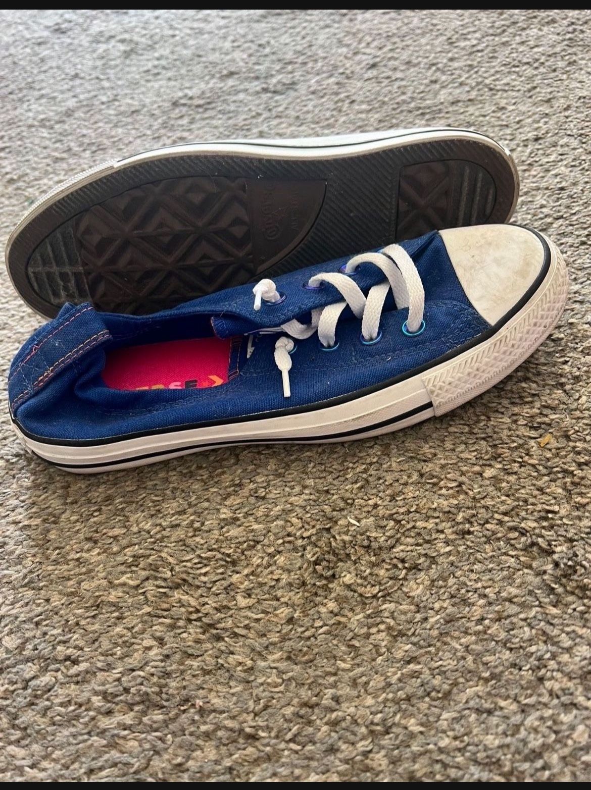 Women’s Blue Converse Shoes