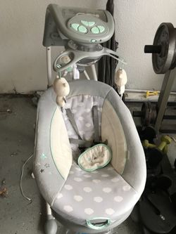 Mickey baby walker, very nice swing, misc toys