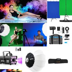 Nanlite Forza 60 II Lighting & Smoke Kit – Like New