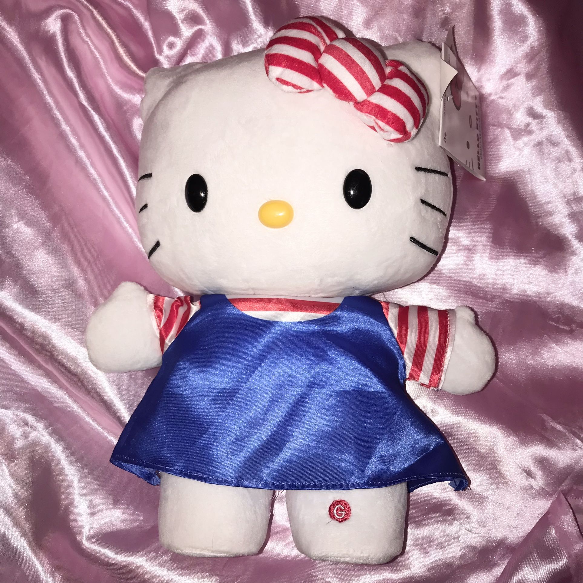 Hello Kitty 4th Of July Side-Stepper Animated plush