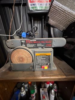 Belt/disc sander combo
