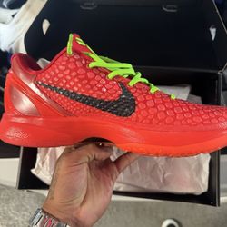 Kobe 6 Reverse Grinch Size 11.5 Men’s