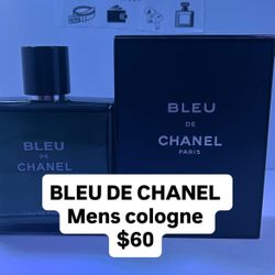 BLEU DE CHANEL MENS COLOGNE