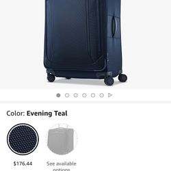 Samsnoite Softside Luggage With Spinner Wheels Large 29 inches Height And 20 inches Width Used Like New 
