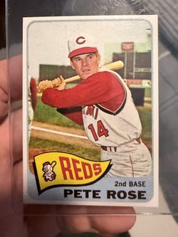 1965 Topps Pete Rose #207  Cincinnati Reds Baseball Card
