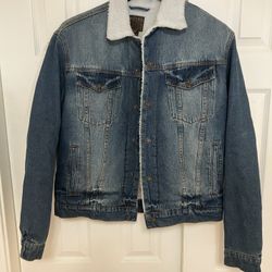 Roper Trucker Denim Jacket Size Medium 