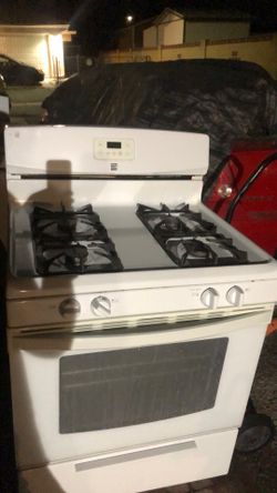 Gas stove with range