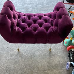 Curved Chair Velour
